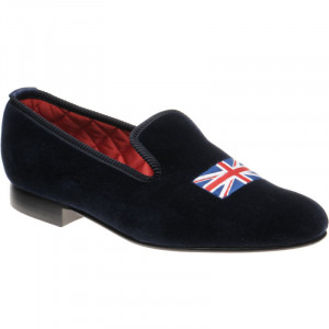 Windsor in Navy Velvet
