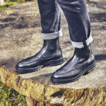 Castlewood rubber-soled Chelsea boots