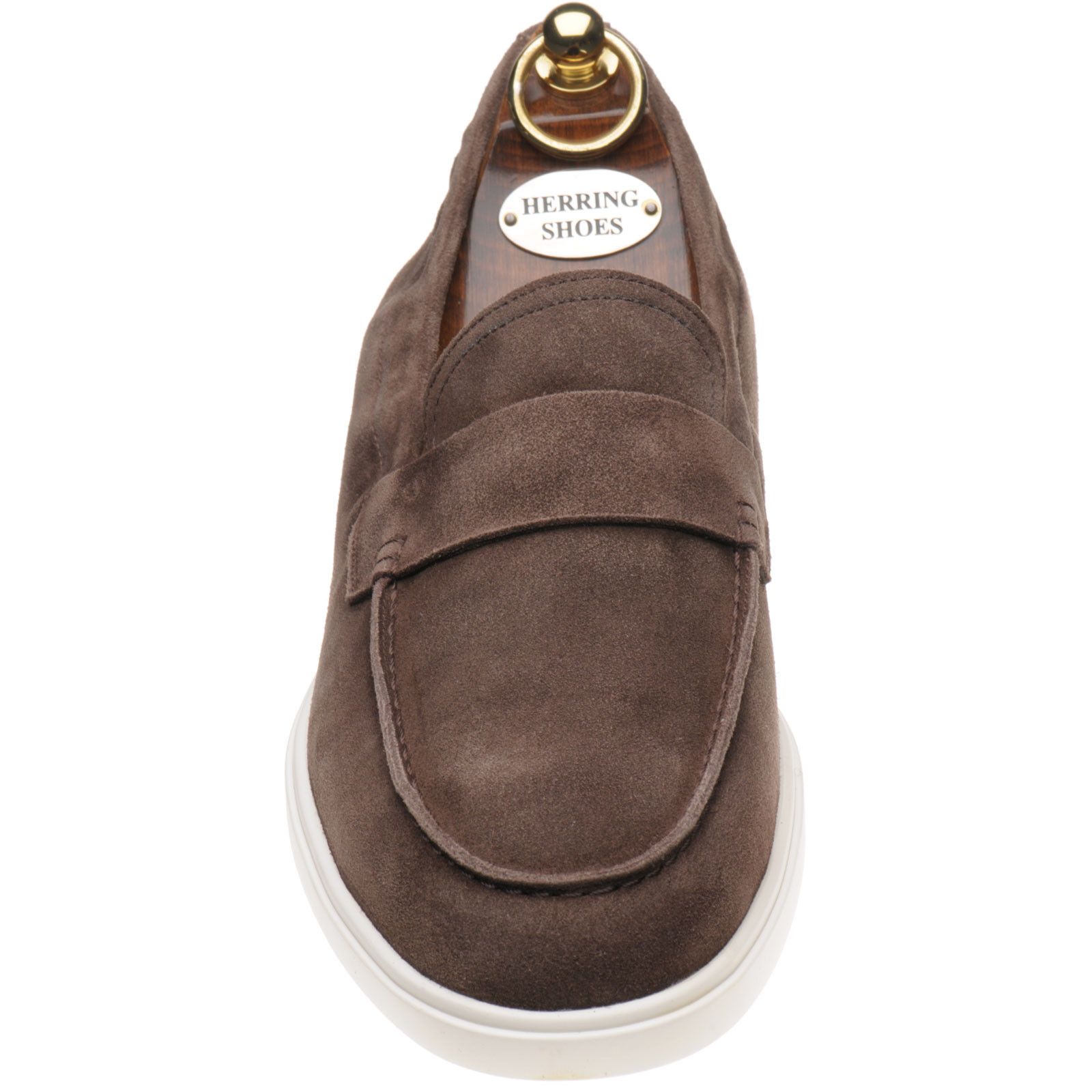 Herring shoes | Herring Classic | Matira in Brown Suede at Herring Shoes