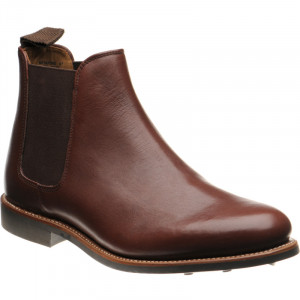 Herring Sittaford Rubber in Brown Waxy Calf