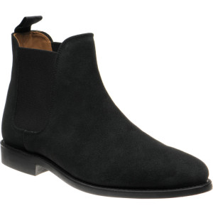 Herring Sittaford Rubber rubber-soled Chelsea boots in Charcoal Suede