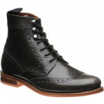 Herring Steeperton rubber-soled brogue boots