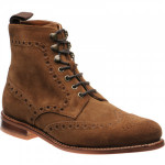 Herring Steeperton rubber-soled brogue boots