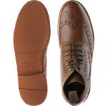 Steeperton rubber-soled brogue boots