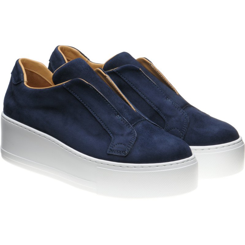 Lugano ladies rubber-soled trainers