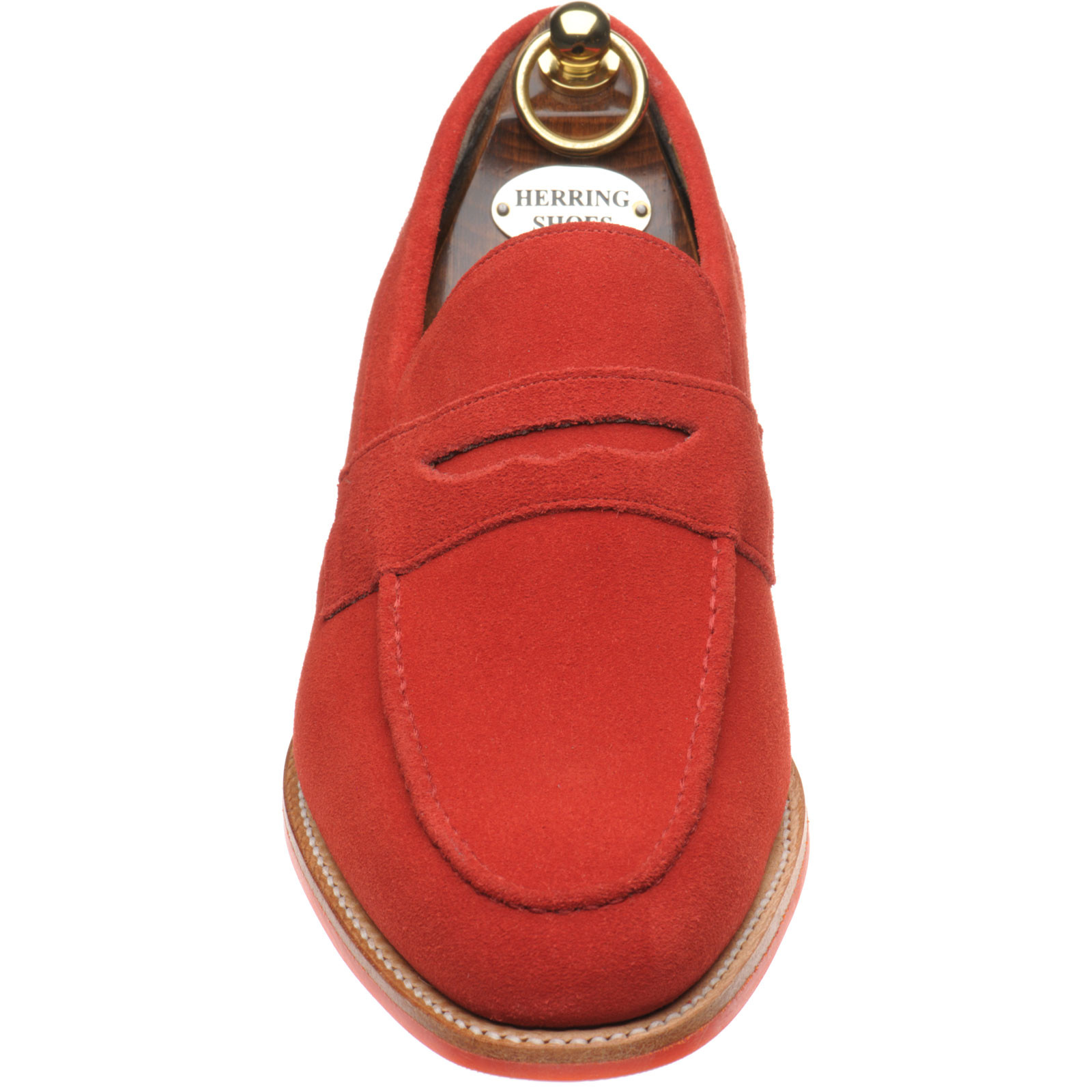 Herring shoes Herring Sale Banks in Red Suede at Herring Shoes