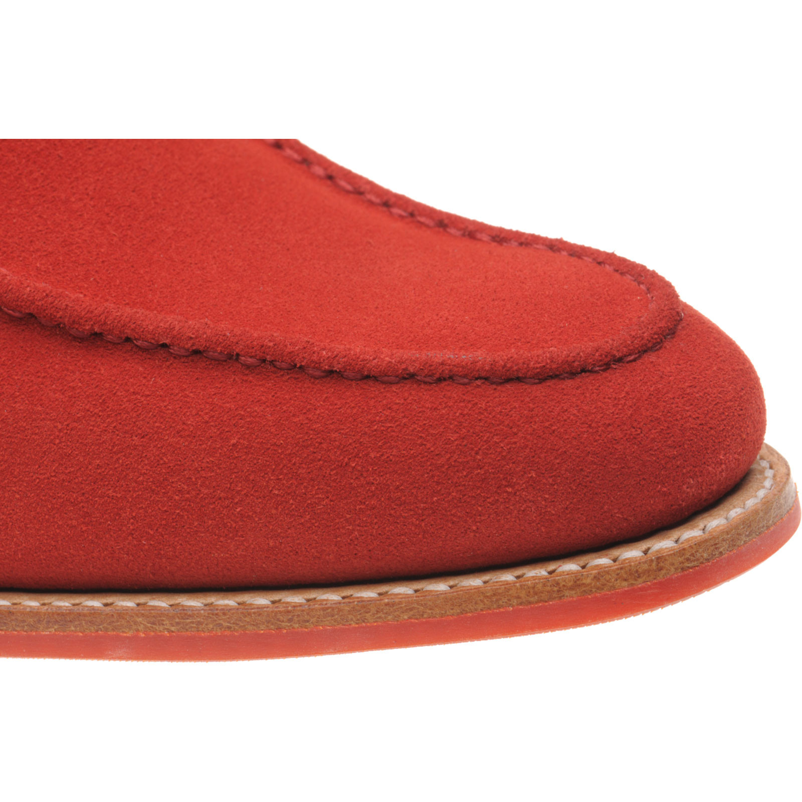 Herring shoes Herring Sale Banks rubbersoled loafers in Red Suede