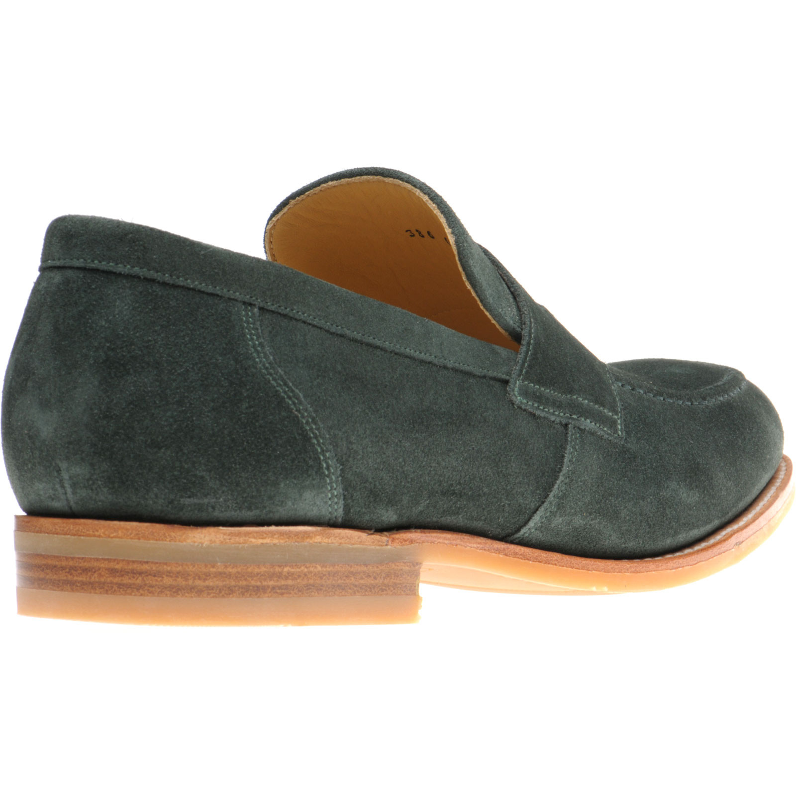 Herring shoes Herring Sale Banks in Bottle Green suede at Herring Shoes