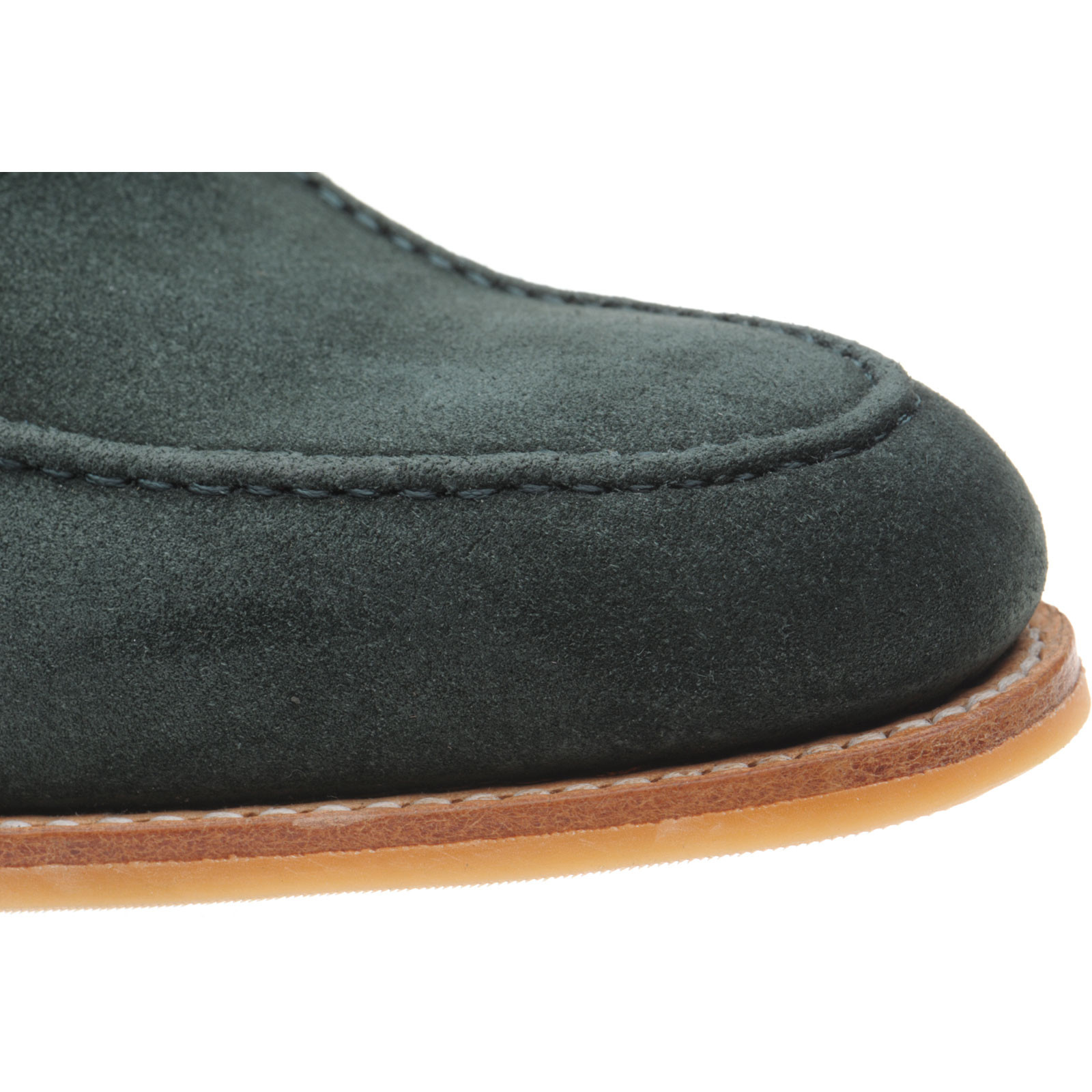 Herring shoes Herring Sale Banks in Bottle Green suede at Herring Shoes