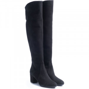 Varese in Black Suede