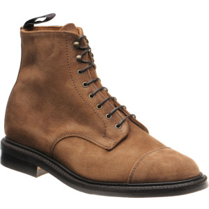 Tyne in Brown Waxy Suede