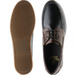 Padstow II rubber-soled deck shoes