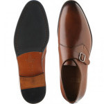 Herring shoes | Herring Sale | Lawrence monk shoes in Dark Brown Calf ...