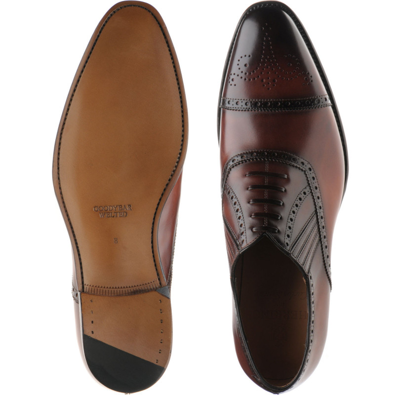 Herring shoes | Herring Classic | Dunkeld in Rosewood Calf