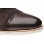 Landes two-tone rubber-soled Oxfords