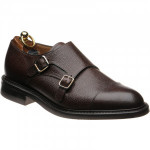 Herring Killarney rubber-soled double monk shoes