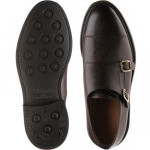Killarney rubber-soled double monk shoes