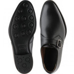 Herring Tay  rubber-soled monk shoes