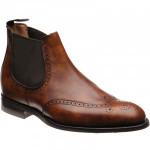 Herring Thames rubber-soled brogue boots