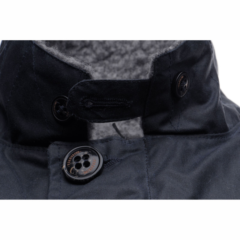 Herring shoes Herring Clothing Warm Lined Teddy Jacket by Peregrine in Navy at Herring Shoes