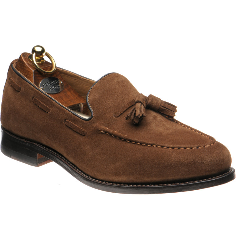 Herring shoes | Herring Classic | Barcelona tasselled loafers in Brown ...