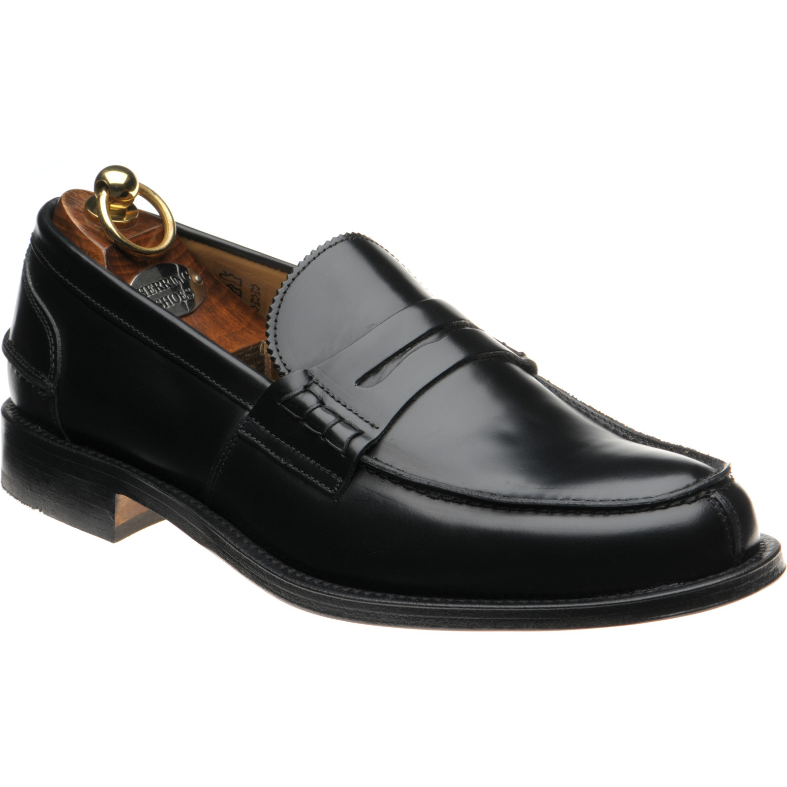 Herring shoes | Herring Classic | St George loafers in Black Polished ...