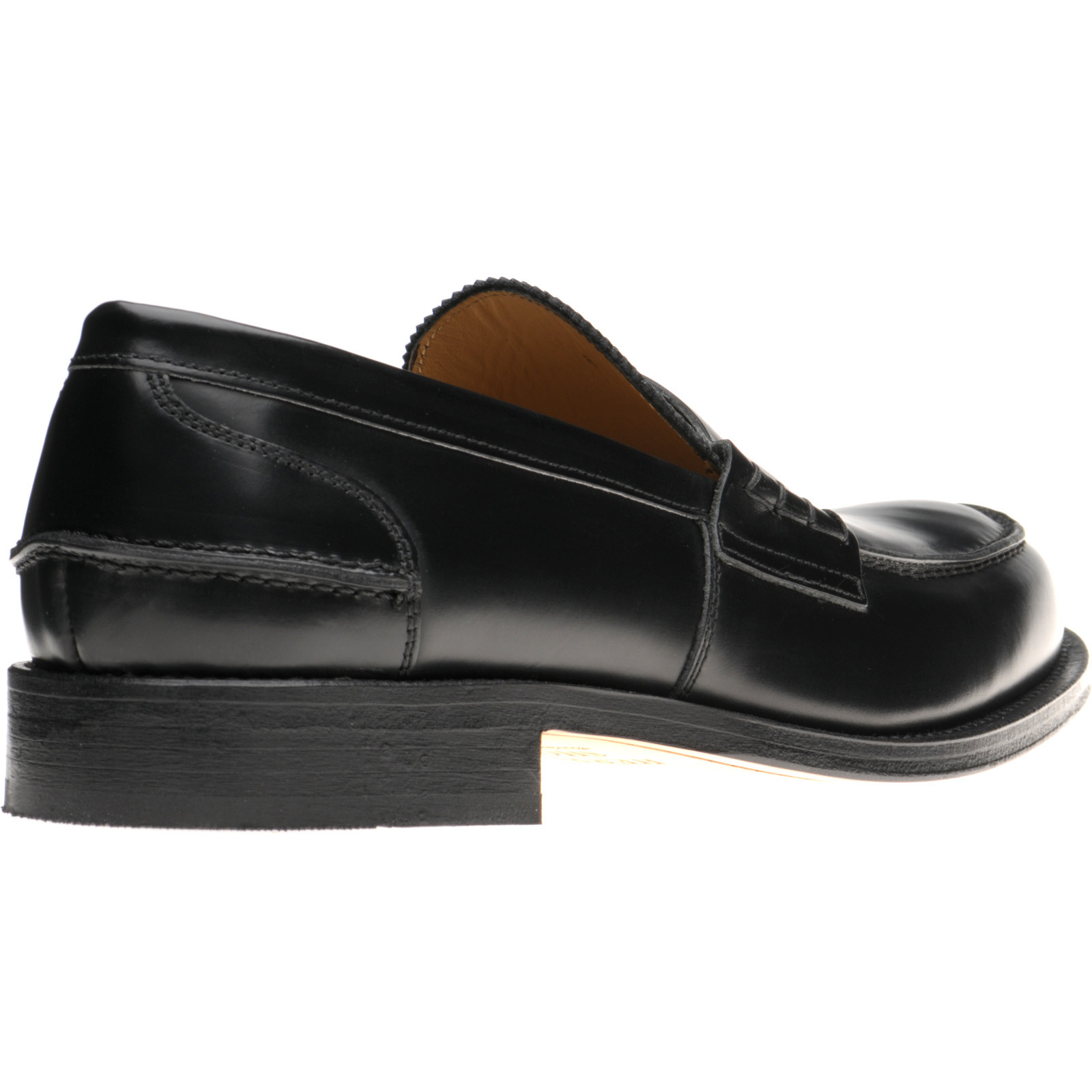 Herring shoes Herring Executive St loafers in Black Polished