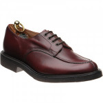 Herring Kilsby rubber-soled Derby shoes in Burgundy Cutter