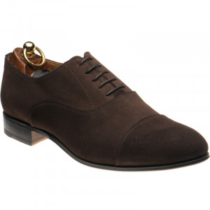 Euston in Dark Brown Suede