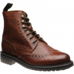 Herring Steeperton II rubber-soled boots in Brown Grain