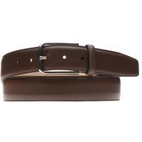 herring westminster ii belt in brown calf silver buckle