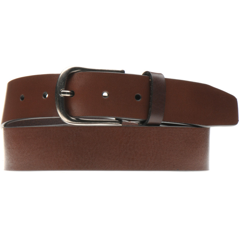 Herring shoes | Classic Belt | Chino Belt in Brown Calf at Herring Shoes