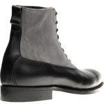 Clarence two-tone boots