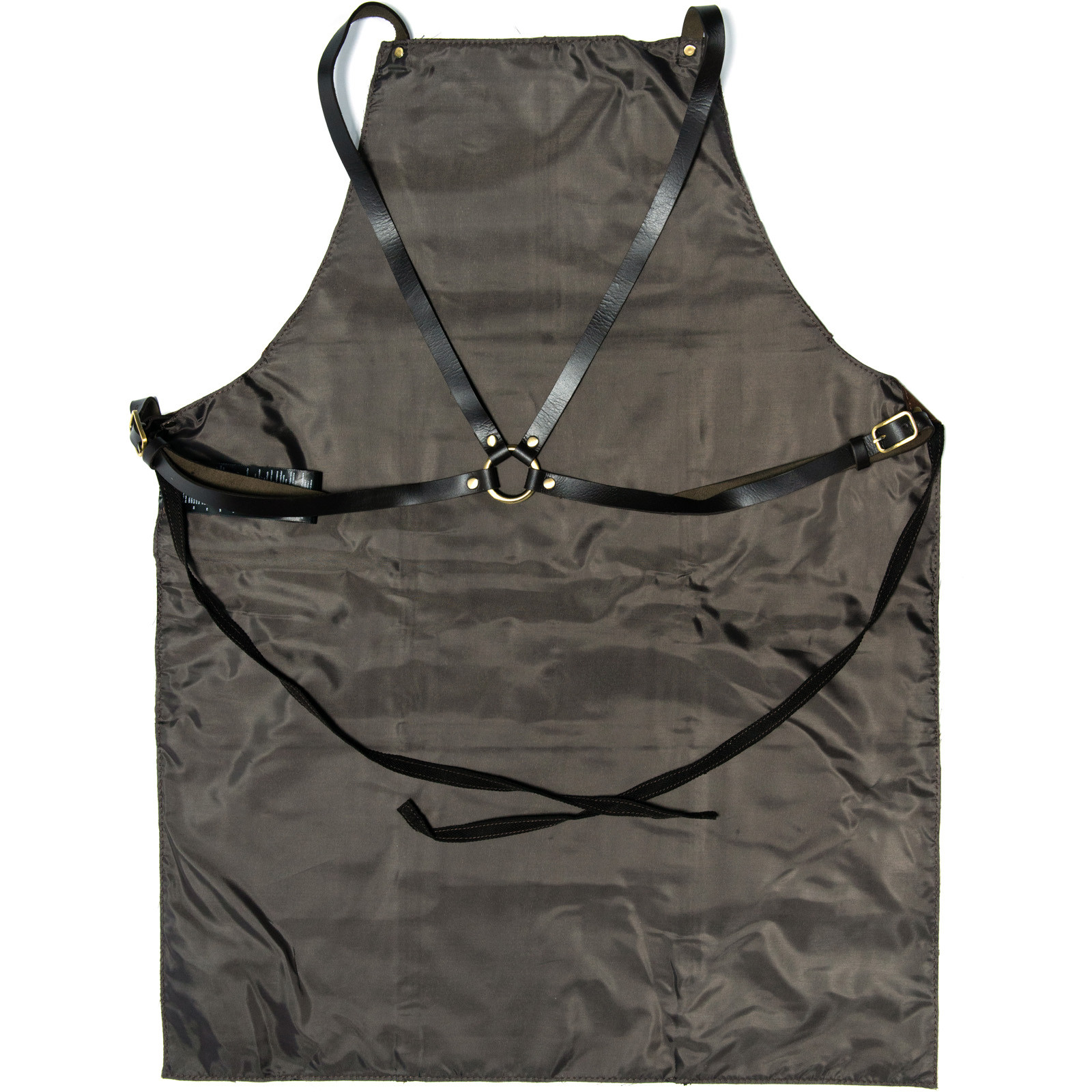 Herring shoes Small Leather Goods Leather Apron II in Brown Waxy at