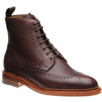 Herring Hanbury rubber-soled brogue boots