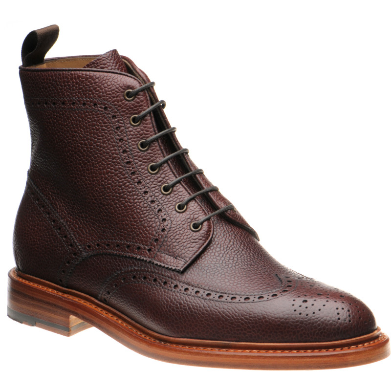 Hanbury brogue boots