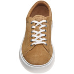 Strike II Suede rubber-soled trainers