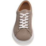 Strike II Suede rubber-soled trainers