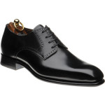 Herring Malborough Derby shoes in Black Calf