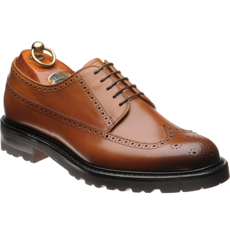 Gairloch rubber-soled brogues