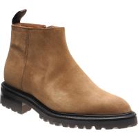 herring montrose in mid brown suede