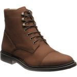 Herring Caldbeck  rubber-soled boots in Brown Nubuck