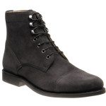 Herring Caldbeck  rubber-soled boots in Dark Grey Waxy Suede