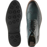 Herring  Ambleside II  rubber-soled brogue boots