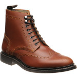 Herring  Ambleside II  rubber-soled brogue boots