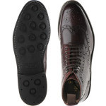 Herring  Ambleside II  rubber-soled brogue boots