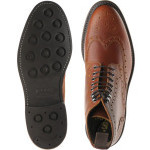 Herring  Ambleside II  rubber-soled brogue boots