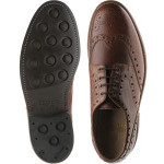 Bushwick  rubber-soled brogues