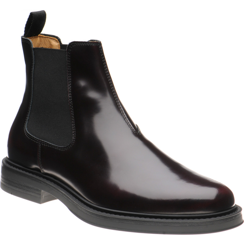 Guards rubber-soled Chelsea boots