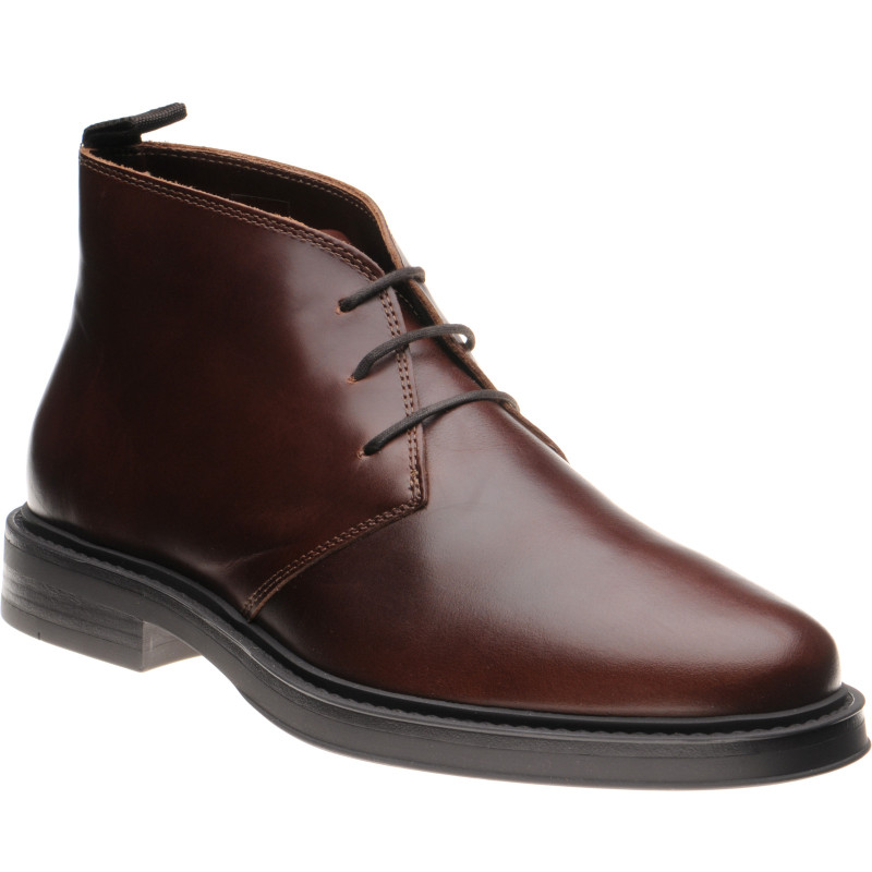 Herring shoes Herring Executive Forge rubber soled Chukka boots in Brown Calf at Herring Shoes